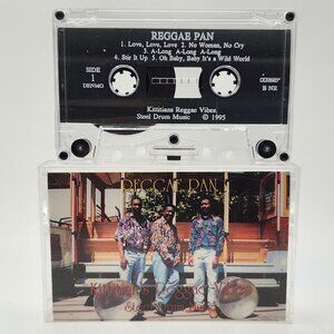 Kittitians Reggae Vibes Reggae Pan Cassette 1995 Steel Drum Music DENMO